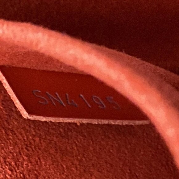 Auth LOUIS VUITTON Alma BB M41160 Coquelicot Epi - SN4195 Handbag Epi Leather - Picture 14 of 16